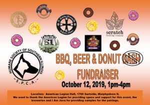 BBQ Beer Donut Dash Fundraiser